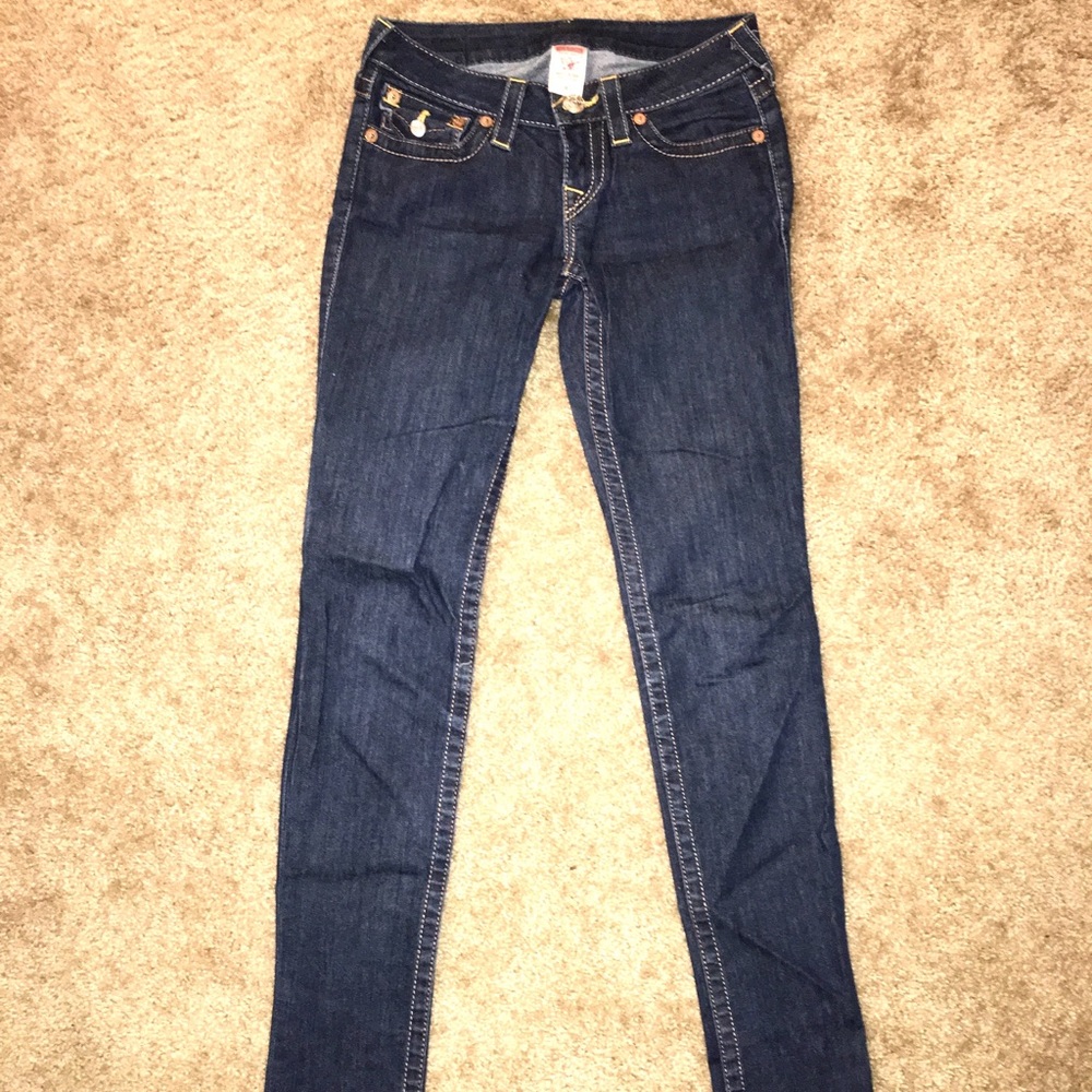 True Religion size 26 skinny jeans